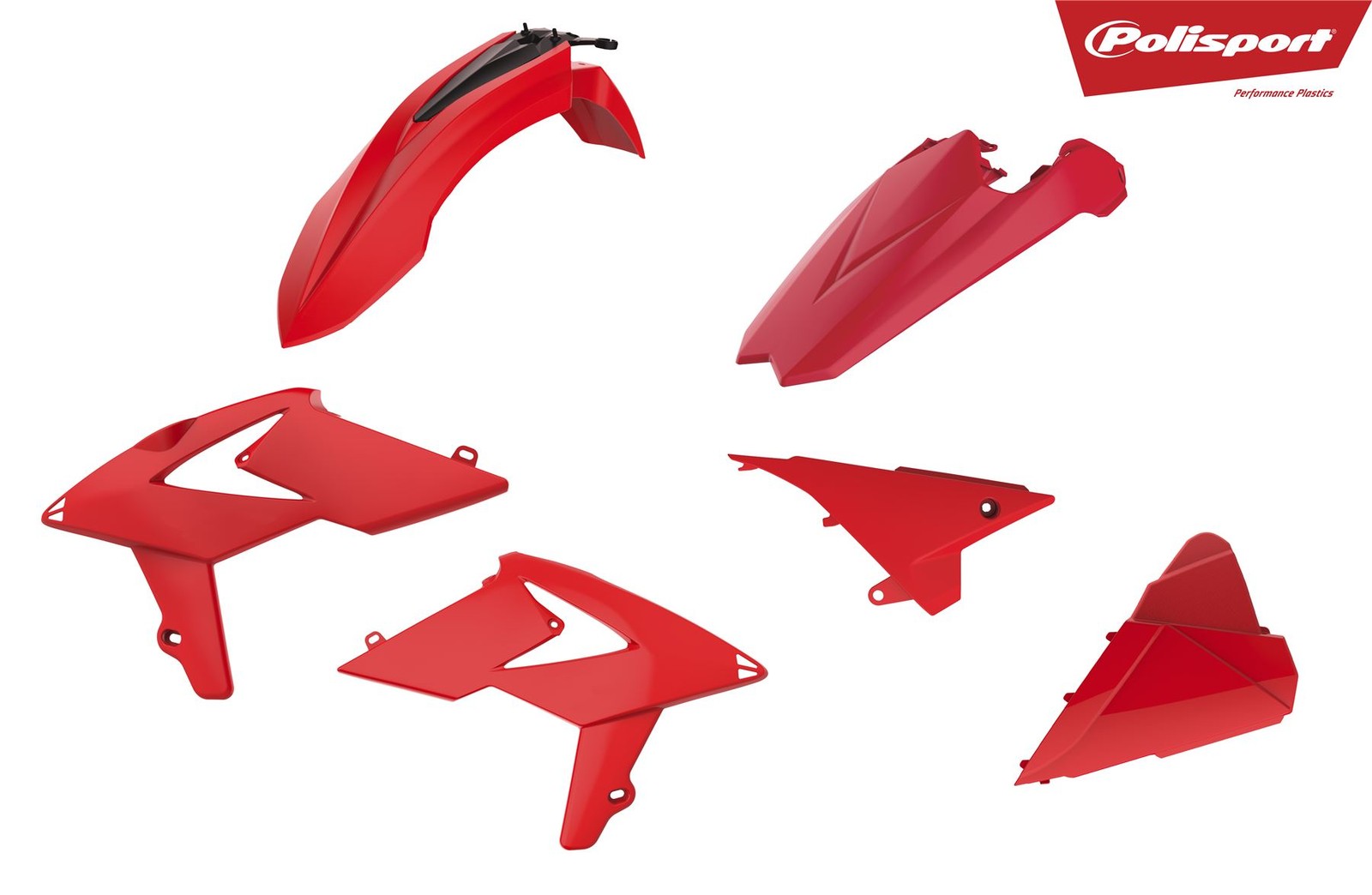 Polisport Red Plastics Kit - Beta 125/250/300/350/390/430/480 Rr 2T & 4T 2018-19 - Image 2