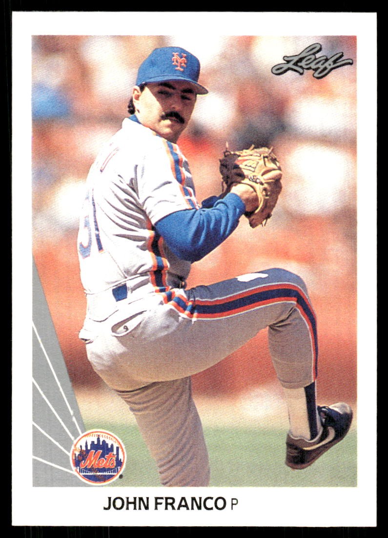 John Franco 1990 Leaf #356 Mets FREE SHIPPING StackedPacks