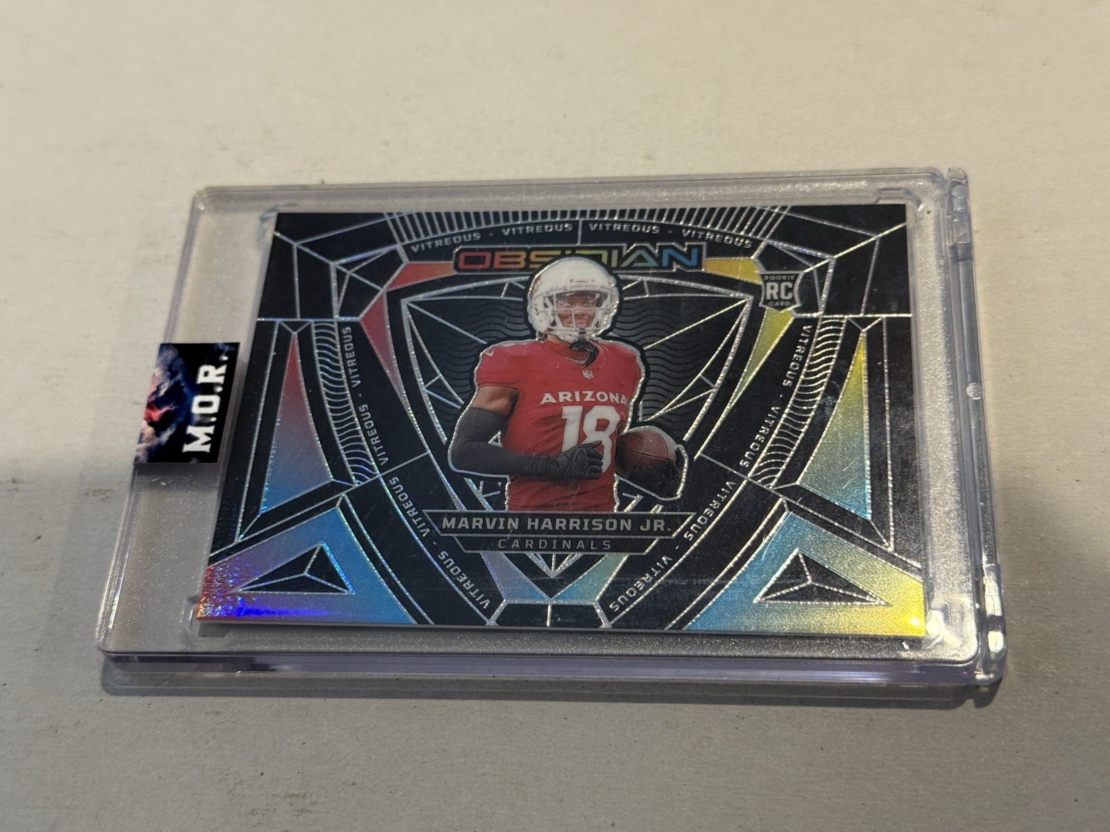 2024 Panini Obsidian Marvin Harrison Jr Vitreous Case Hit SSP 🔥