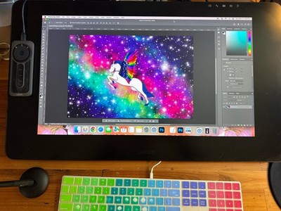 Wacom Cintiq Pro 24 Graphics Tablet DTH2420K0 w/ Touch