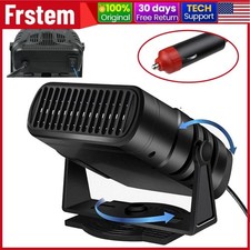 12V Car Heater Defroster 120W Portable Auto Windshield Demister Plug in