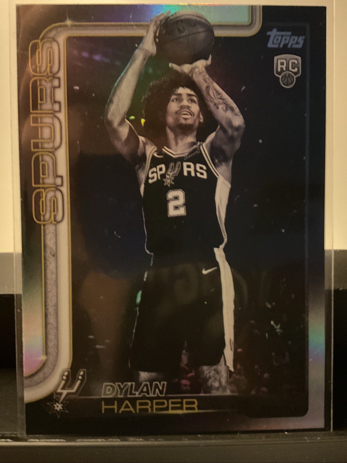 2025-26 Topps - Dylan Harper #202 Blackout