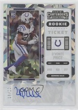 2022 Panini Contenders Rookie Cracked Ice Ticket 18/22 D'Vonte Price Auto 0o5t
