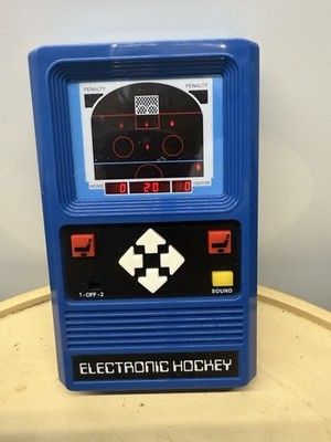 Repro 2016 Vtg Style 1978 Mattel Electronics Hockey Video Game TESTED Mint Fun