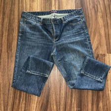 Tommy Hilfiger Women's Size 16s Highrise Skinny Dark Wash