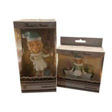 Martha on the Mantel Bobblehead Ornament A Holiday Tradition set of. 2