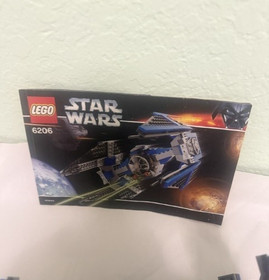 LEGO Star Wars TIE Interceptor 6206 Complete no Figure