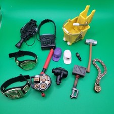 WWE JAKKS Wrestling Action Figure Accessori - Stone Cold Hardy Boyz Ecc...