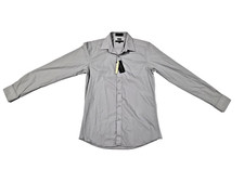 MARQUIS SIGNATURE MENS NEW LS BUTTON UP SHIRT SZ M SLIM FIT 15-15.5 34/35 NWT