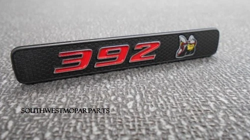 2015-20 DODGE CHARGER SCAT PACK "392 BEE" INSTRUMENT NAMEPLATE OEM 68494917AA