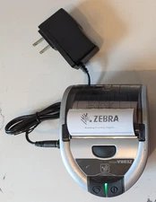 Zebra iMZ320 Mobile Thermal Wireless Receipt 3" Printer, Battery, new AC Adapter