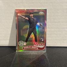 Topps 2024 Chrome Noelvi Marte #89CB-16 Rookie 35th Anniversary Reds 1989 Insert