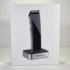 Pure Enrichment Trym II Rechargeable Mustache Beard Body Hair Neck Trimmer Kit