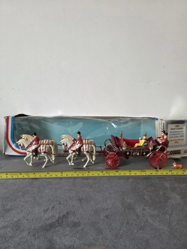 Corgi 41 1902 State Landau Queens Silver Jubilee 1977 - Original Box & Sleeve