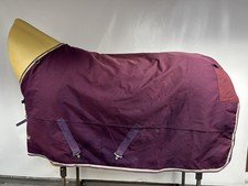 Used 6’0 Shires 100g Turnout Horse Rug (Faded) #B889