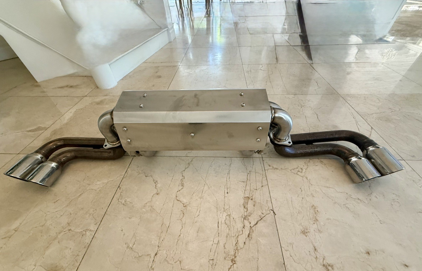 Ferrari 360 Performance Stainless Steel Sports Exhaust with TUBI exhaust  tips 