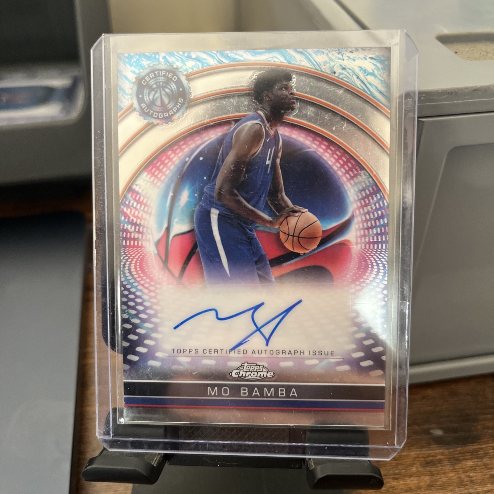 2024-25 Topps Chrome - Certified Autographs Mo Bamba #TCAI-MB (AU)