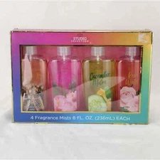 Studio Selection 4 Fragrance Mists New Gift Set Boxed