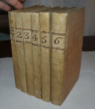 ALFIERI - ediz. 1792 - 18 TRAGEDIE - 6 volumi - 18 FRONTESPIZI