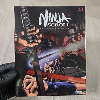 Ninja Scroll The Motion Picture Blu-ray New/Sealed