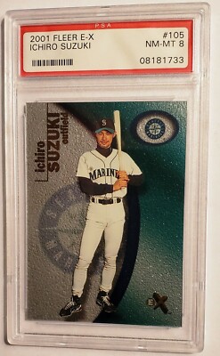 2001 FLEER E-X ICHIRO イチロー シリアルNo.あり！ Top 10 Ichiro