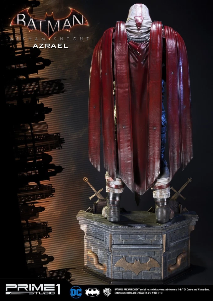 Busto SIDESHOW PRIME 1 STUDIO 1:3 BATMAN: ARKHAM KNIGHT AZRAEL STATUE DARK - Imagem 3 de 4