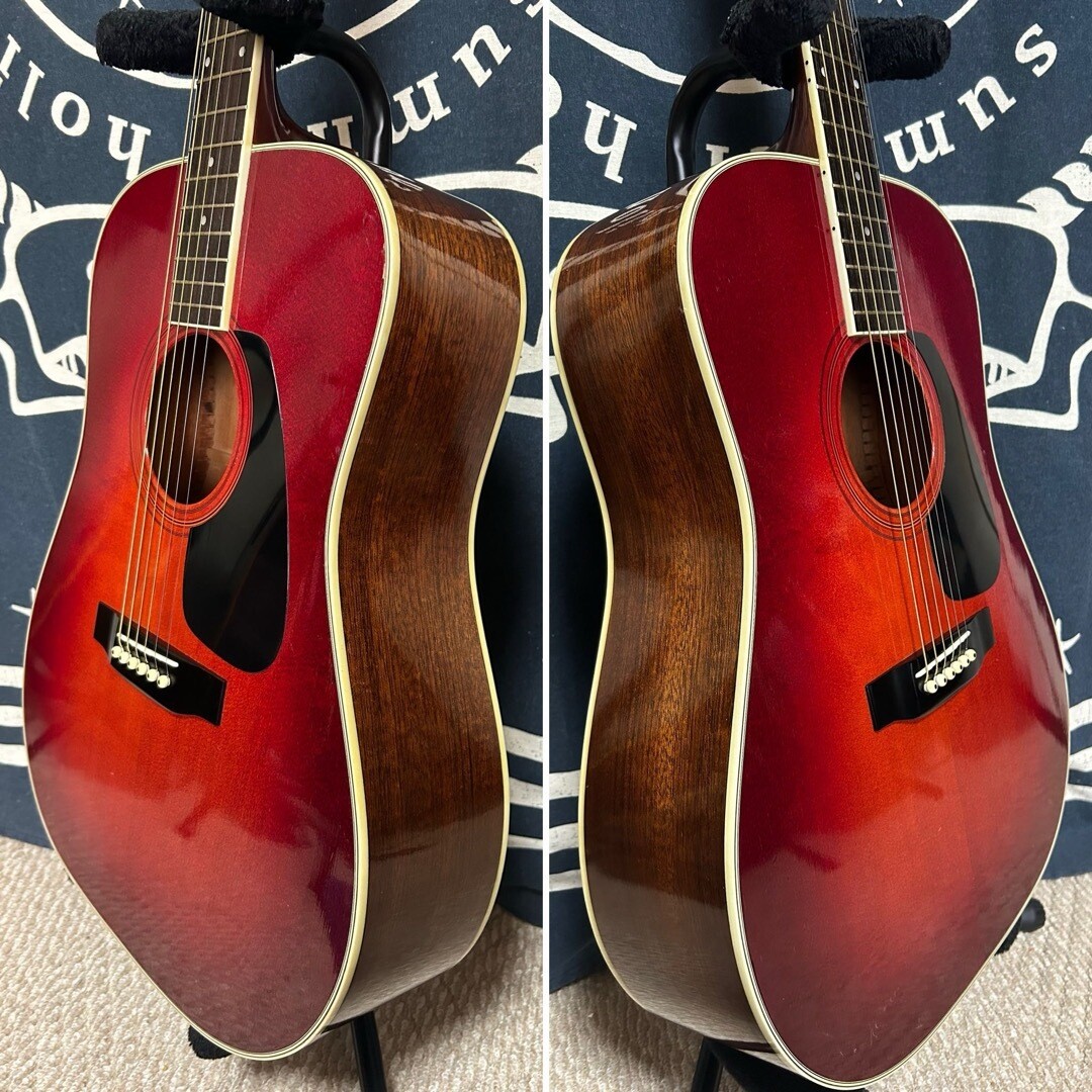 最終特価❣️80s初期ビンテージ❣️レア単板トップ❣️モーリスMV701aw良質良音 Acoustic Guitar Morris MV701AW Vanguard Series Early 80s