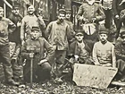 France Photo CP Paletot Flat Equipment Kepi WW1
