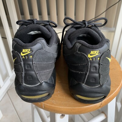 Size 9.5 - Nike Air Max 95 Black Yellow Strike for sale online | eBay Size 9.5 - Nike Air Max 95 Black Yellow Strike for sale online | eBay