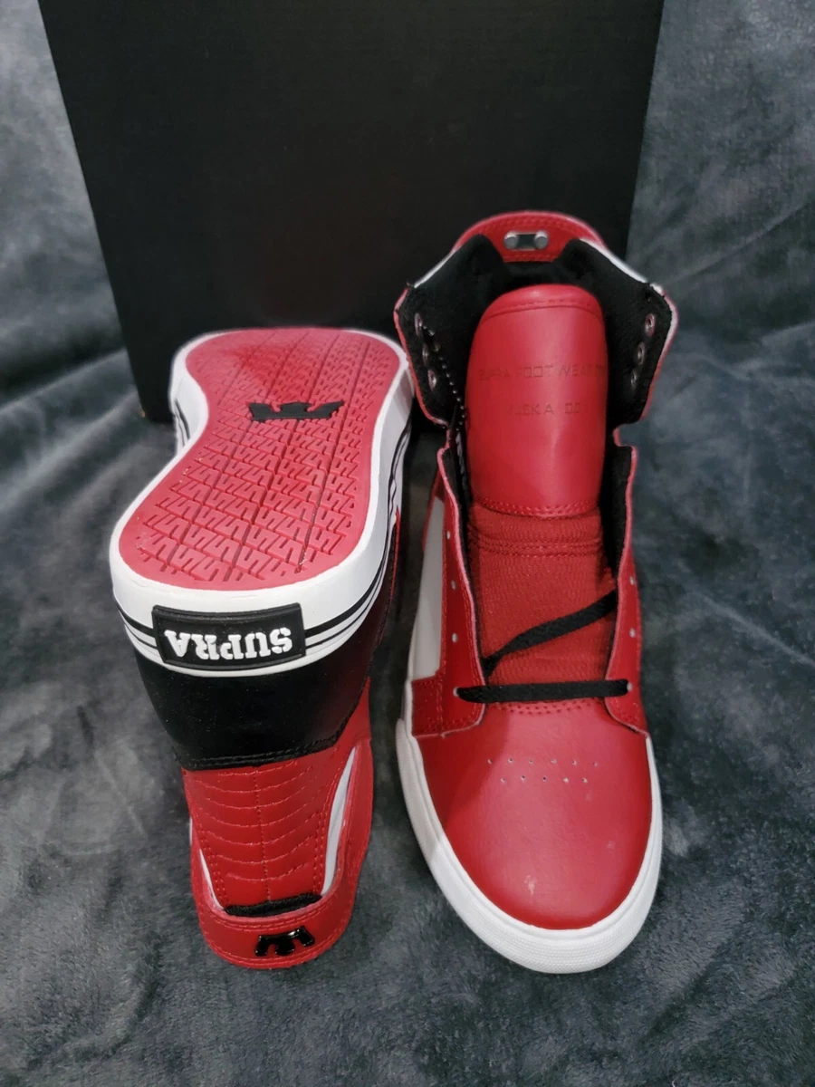 Supra skytop cheap 2 black red