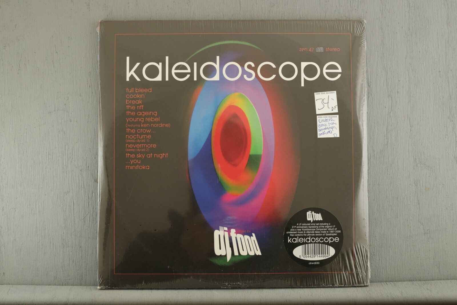 DJ FOOD Kaleidoscope NINJA TUNE 2021 LP sealed 4x Color VINYL Record NEW