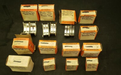 1960-83 Ford Mercury Comet 144-170 Mixed Engine Bearings Lot