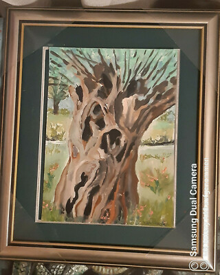 Original Rateitzak 1A Fine Art Collectable Oil Painting Old Willow 18x24