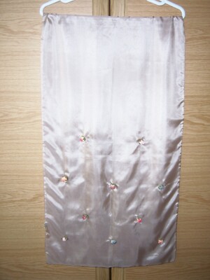 Made in Italy Damen Tuch Seidentuch Halstuch Maße 86 x 156 cm 100 % Seide Silk