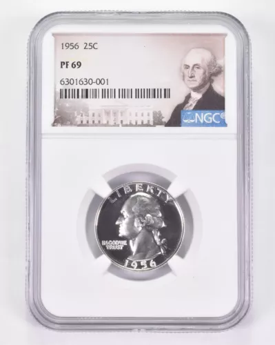 PF69 1956 Washington Quarter - Graded NGC *8931
