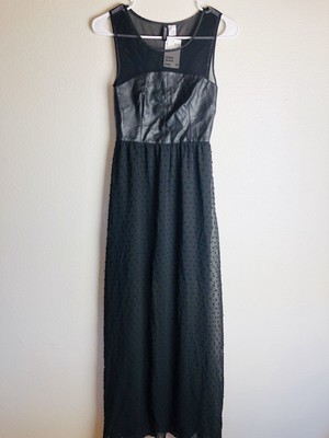 h&m sheer dress
