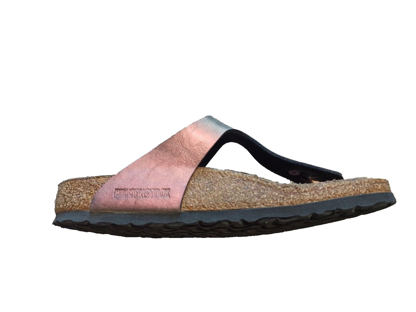 Birkenstock women's gizen sandals size 39 pearl-pink brown