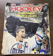 Vintage 1984 OPC O-Pee-Chee Hockey Sticker Book Complete WAYNE GRETZKY COVER