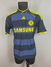 CHELSEA 2009 2010 AWAY SHIRT FOOTBALL SOCCER JERSEY ADIDAS E84276 MENS SIZE S