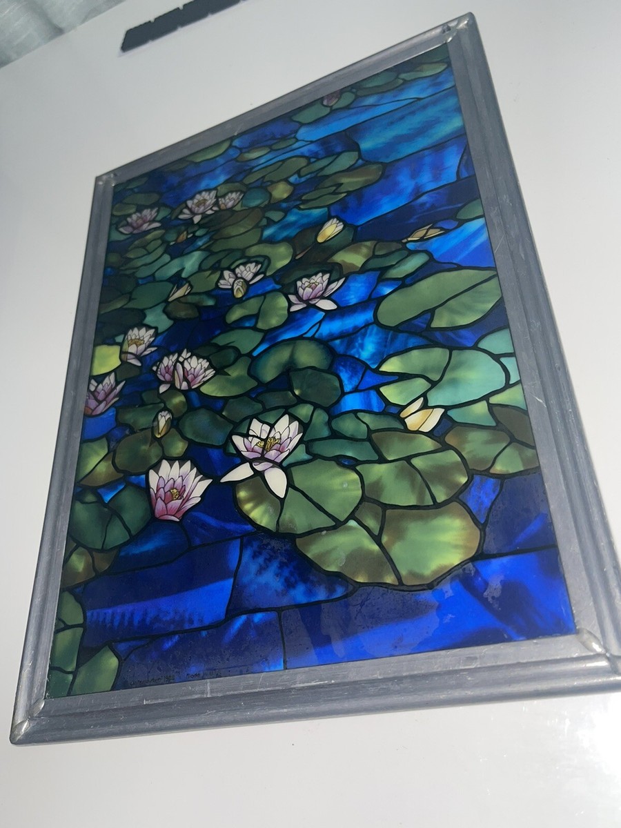 ステンドグラス　睡蓮の池　グラスマスターズ ステンドグラス ”睡蓮の池” No.1