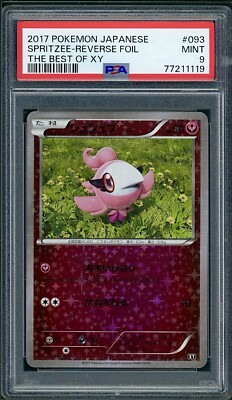 PSA 9 Spritzee Reverse Holo Japanese The Best of XY 093/171