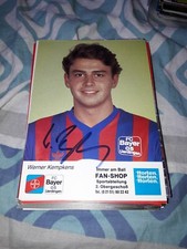 Signierte AK Werner Kempkens Bayer Uerdingen NEU