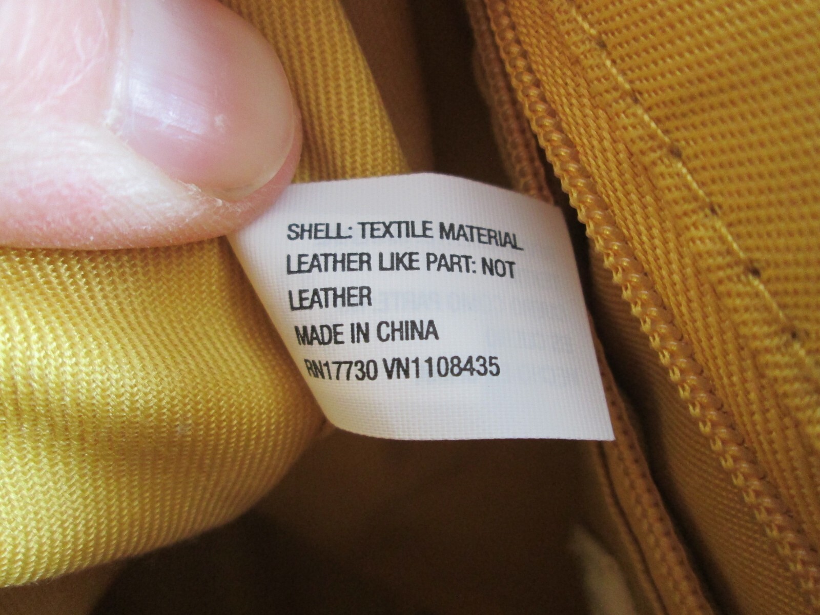 Universal Thread Mustard Yellow Backpack Book Bag… - image 5