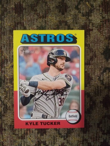 2024 Topps Heritage...Kyle Tucker #304...Houston Astros