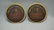 4 Bert Grant’s Real Ales Card Board Beer Coaster