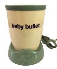 Baby Bullet BB-101B Food Blender Power Base Motor Only Tested Works