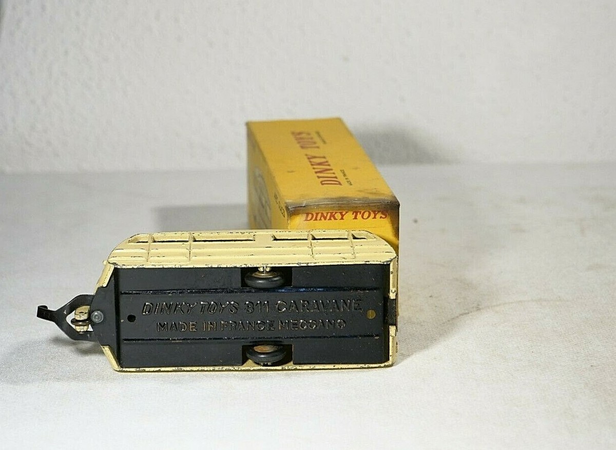 Dinky Toys-France - Échelle 1/48 - Caravane avec vitres