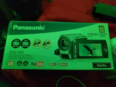 Panasonic H80 60 GB Camcorder - Black for sale online | eBay
