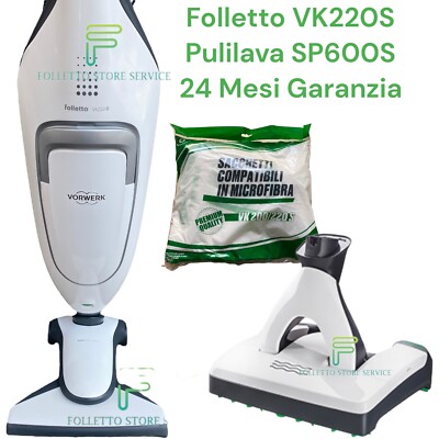 Accessoire Folletto Pulilava VORWERK SP600S Pour VK200/220s - Serpillère - Neuf (démo)