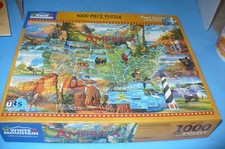 White Mountain 1000 piece puzzle " National Parks America''